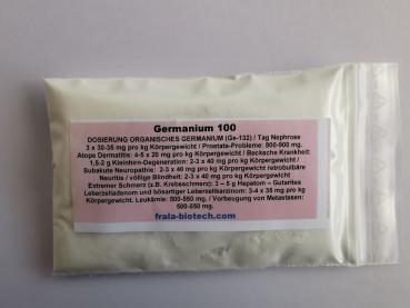 Organisches Germanium 100 antioxidant + Vitamin C und Vitamin B17  (10 gr.)
