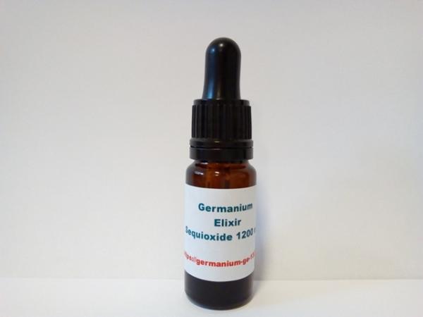 Organisches GERMANIUM 1200 mg. (50 ml.) Elixier. zur Behandlung bösartiger Tumore