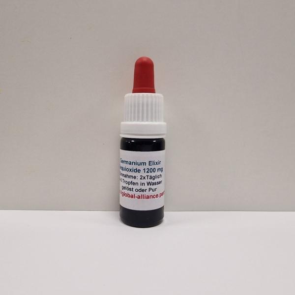 Organic GERMANIUM 1200 mg. (50 ml.) Elixir. for the treatment of malignant tumors
