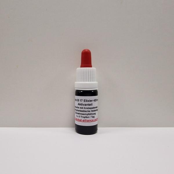 Vitamin B17 420 mg. Active fraction (50 ml.) cancer medicine (Amygdalin)